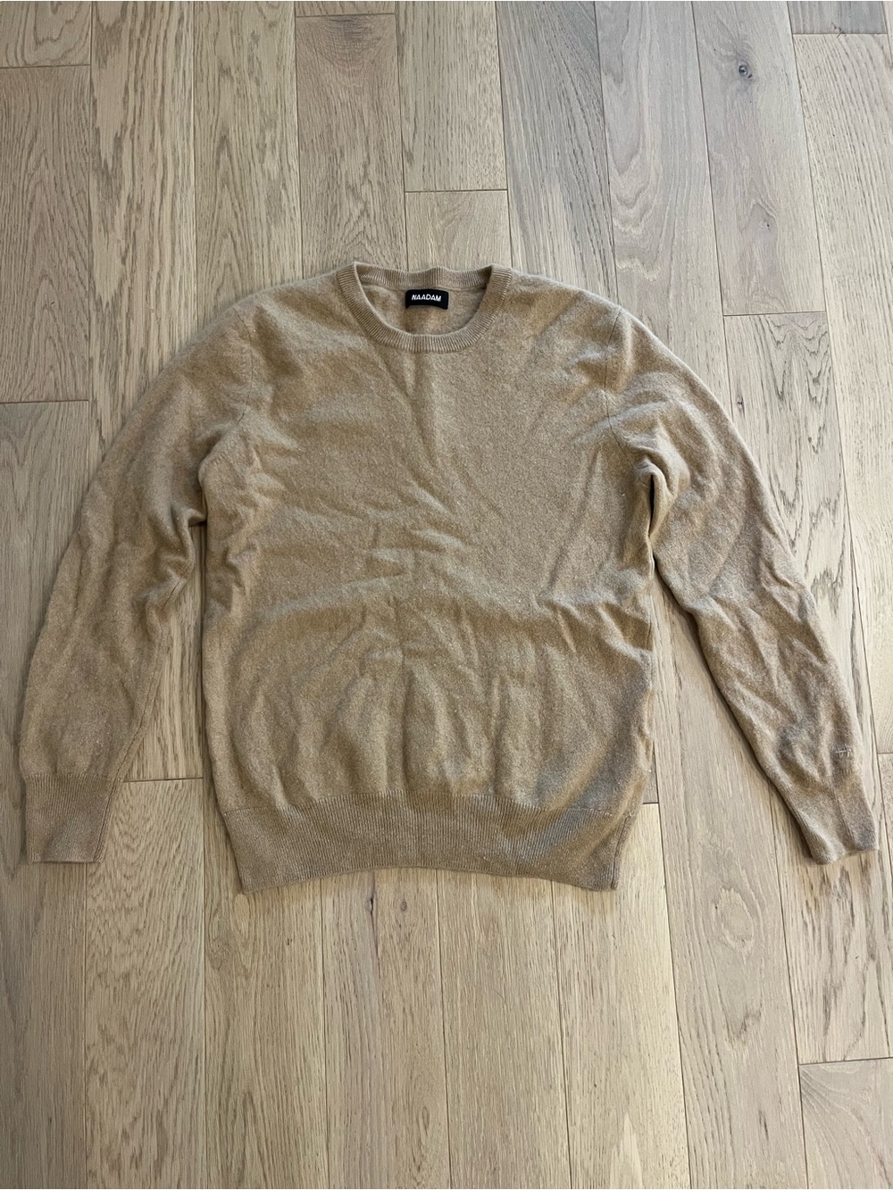 Nadaam 100% Cashmere Crewneck - Camel